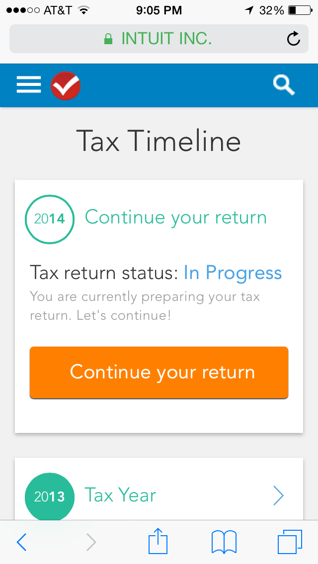 I Did My Taxes On My Phone This Year Turbotax Mobile Site Ftw